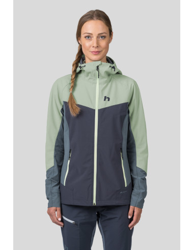 Ladies jacket PULLA II bok choy / india ink