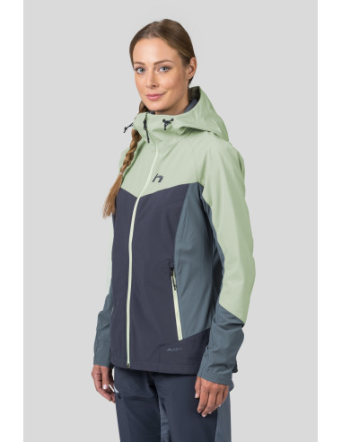 Ladies jacket PULLA II bok choy / india ink