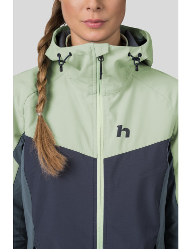 Ladies jacket PULLA II bok choy / india ink