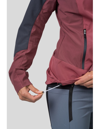 Ladies jacket PULLA II india ink / baroque rose