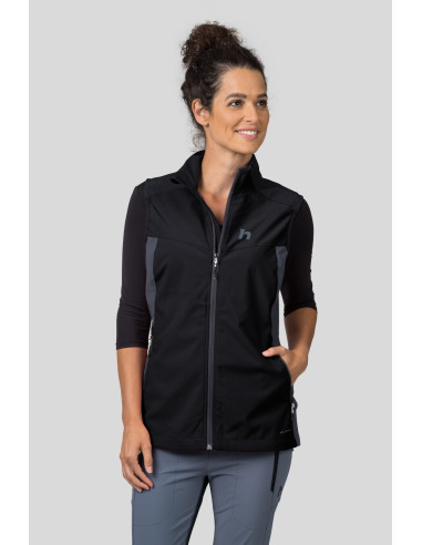 Ladies vest PULLA VEST anthracite
