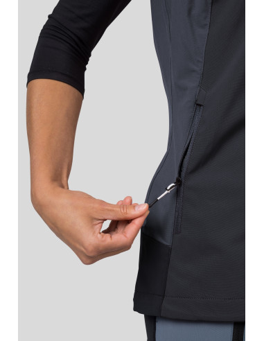 Ladies vest PULLA VEST anthracite