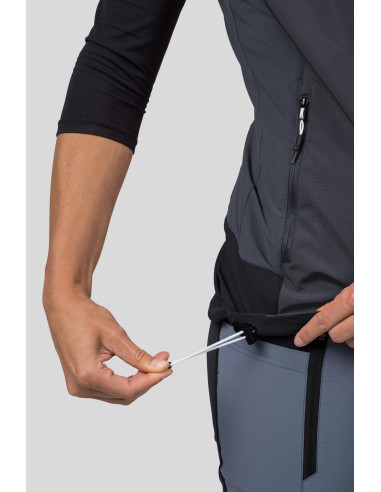 Ladies vest PULLA VEST anthracite