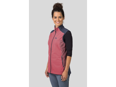 Ladies vest PULLA VEST baroque rose / india ink