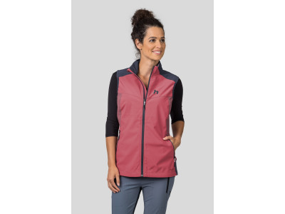 Ladies vest PULLA VEST baroque rose / india ink