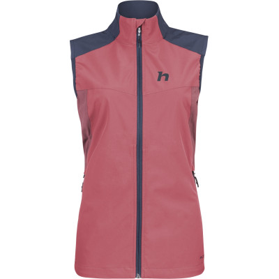 Ladies vest PULLA VEST baroque rose / india ink