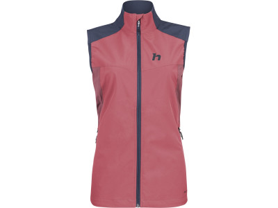 Ladies vest PULLA VEST baroque rose / india ink