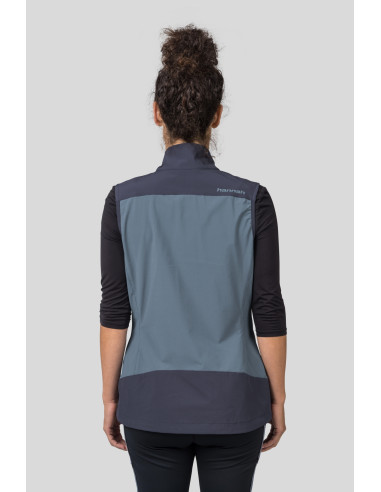 Ladies vest PULLA VEST bok choy / india ink