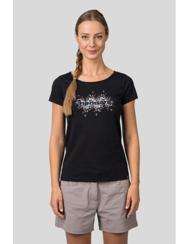 Ladies short sleeve T-shirt RAGA anthracite