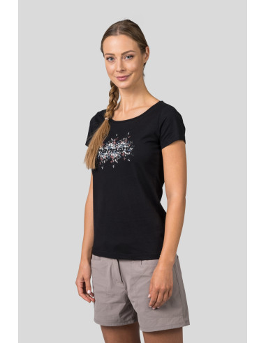 Ladies short sleeve T-shirt RAGA anthracite