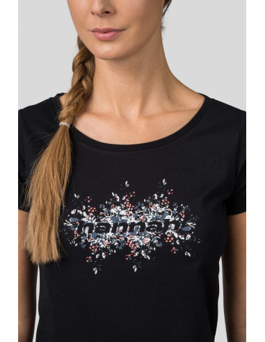 Ladies short sleeve T-shirt RAGA anthracite