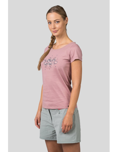 Ladies short sleeve T-shirt RAGA withered rose