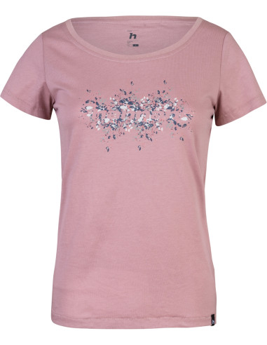 Ladies short sleeve T-shirt RAGA withered rose