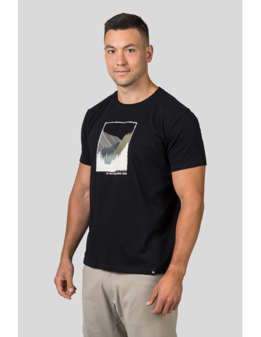 Mens leisure time short sleeve T-shirt RAMONE anthracite (gray)