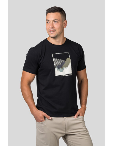 Mens leisure time short sleeve T-shirt RAMONE anthracite (gray)