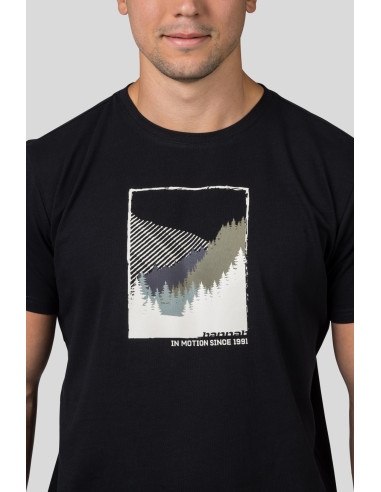 Mens leisure time short sleeve T-shirt RAMONE anthracite (gray)