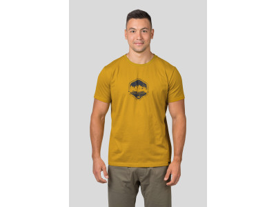 Mens leisure time short sleeve T-shirt RAMONE honey