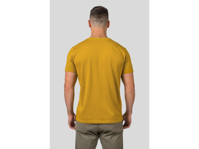 Mens leisure time short sleeve T-shirt RAMONE honey