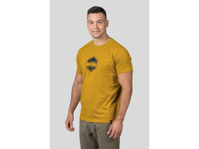 Mens leisure time short sleeve T-shirt RAMONE honey