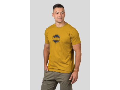 Mens leisure time short sleeve T-shirt RAMONE honey