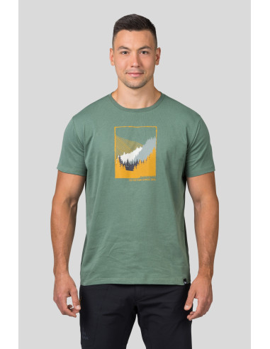 Mens leisure time short sleeve T-shirt RAMONE laurel wreath