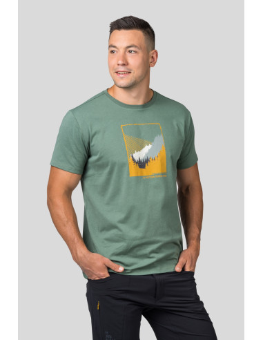 Mens leisure time short sleeve T-shirt RAMONE laurel wreath