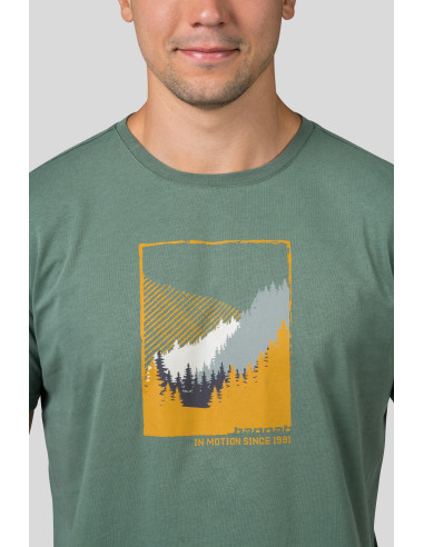 Mens leisure time short sleeve T-shirt RAMONE laurel wreath