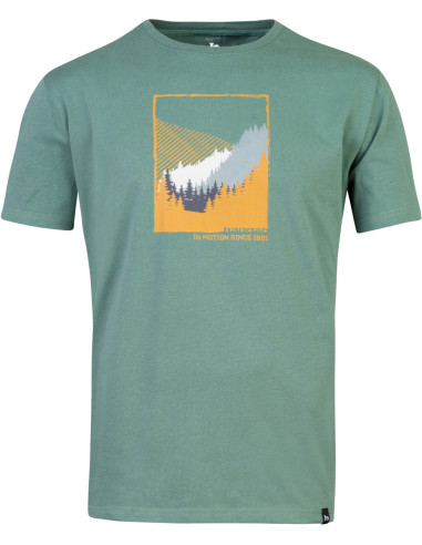 Mens leisure time short sleeve T-shirt RAMONE laurel wreath