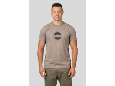 Mens leisure time short sleeve T-shirt RAMONE timber wolf