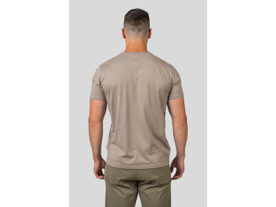 Mens leisure time short sleeve T-shirt RAMONE timber wolf