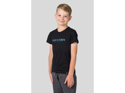 Kids leisure time short sleeve T-shirt RANDY JR anthracite (print)