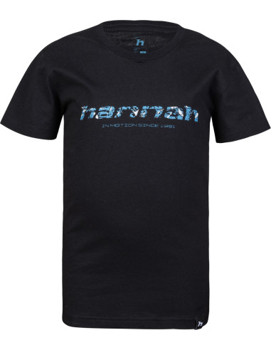 Kids leisure time short sleeve T-shirt RANDY JR anthracite (print)