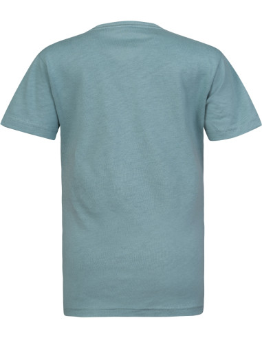 Kids leisure time short sleeve T-shirt RANDY JR smoke blue