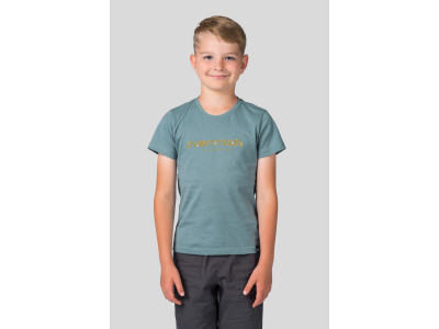 Kids leisure time short sleeve T-shirt RANDY JR smoke blue