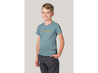 Kids leisure time short sleeve T-shirt RANDY JR smoke blue