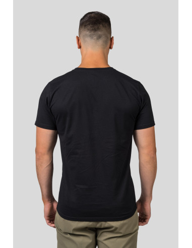 Mens short sleeve T-shirt RAVI anthracite