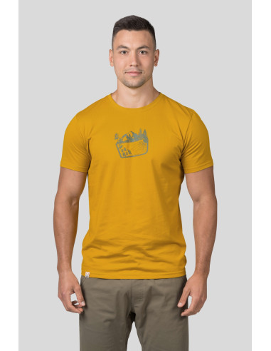 Mens short sleeve T-shirt RAVI honey