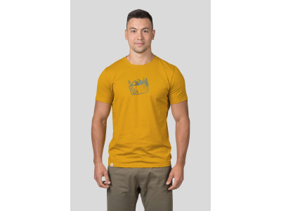 Mens short sleeve T-shirt RAVI honey