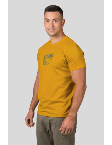 Mens short sleeve T-shirt RAVI honey