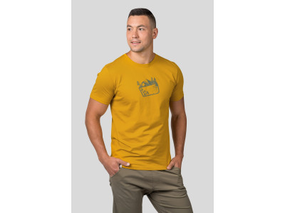 Mens short sleeve T-shirt RAVI honey
