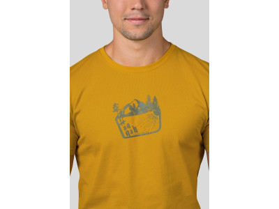 Mens short sleeve T-shirt RAVI honey