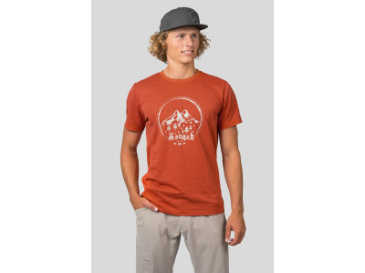 Mens short sleeve T-shirt RAVI mecca orange
