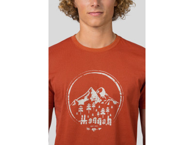 Mens short sleeve T-shirt RAVI mecca orange