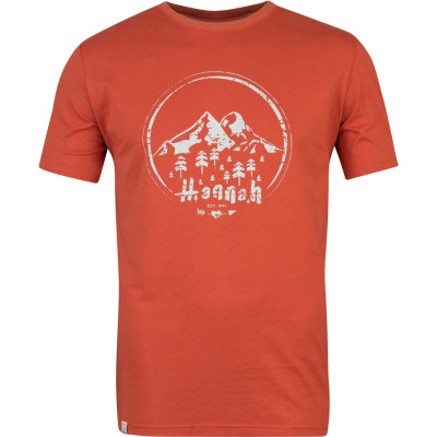 Mens short sleeve T-shirt RAVI mecca orange