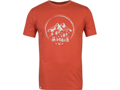 Mens short sleeve T-shirt RAVI mecca orange