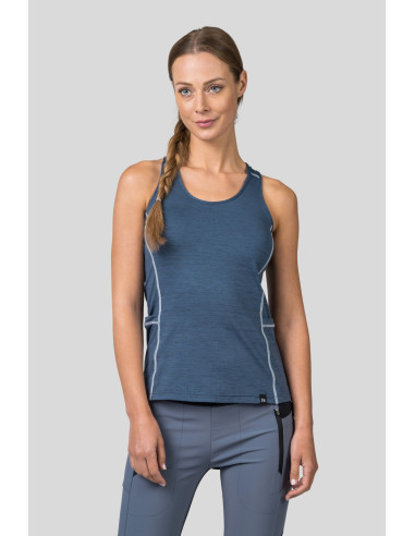 Ladies singlet RINA india ink mel