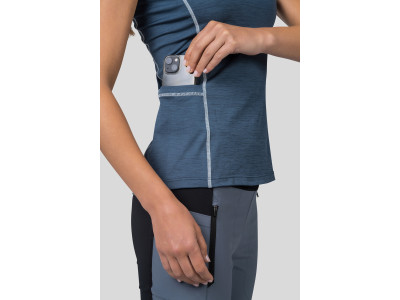 Ladies singlet RINA india ink mel