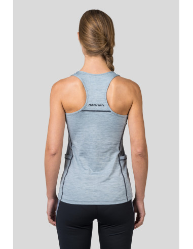 Ladies singlet RINA pearl blue mel