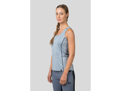 Ladies singlet RINA pearl blue mel