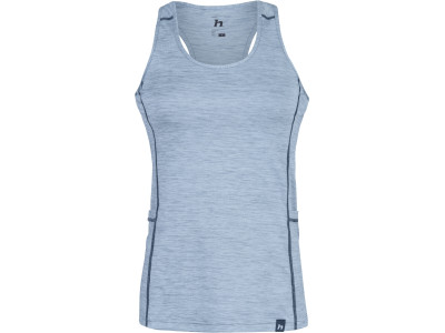 Ladies singlet RINA pearl blue mel